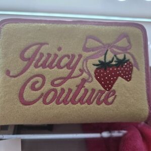 Juicy Couture Yellow and Pink Clutch